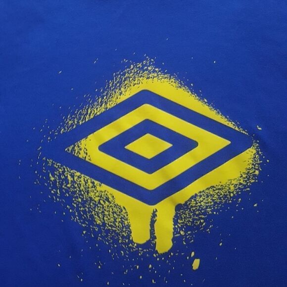 Umbro short sleeve shirt Boys size XL Blue - Picture 2 of 4